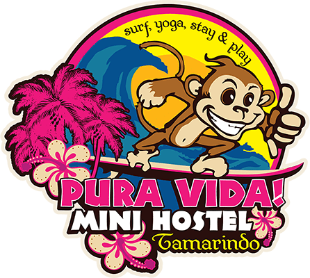 Pura Vida Mini Hostel Tamarindo Logo